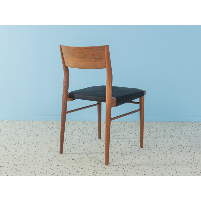 Set of 4 vintage chairs in teak by Georg Leowald for Wilkhahn, Germany 1950s