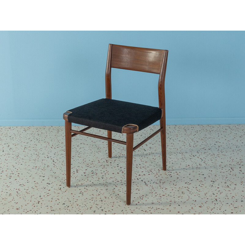 Set van 4 vintage stoelen in teakhout van Georg Leowald voor Wilkhahn, Duitsland 1950