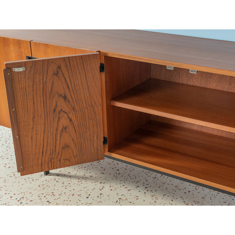 Vintage teak and steel sideboard by Cees Braakman for Pastoe, Netherlands 1954s