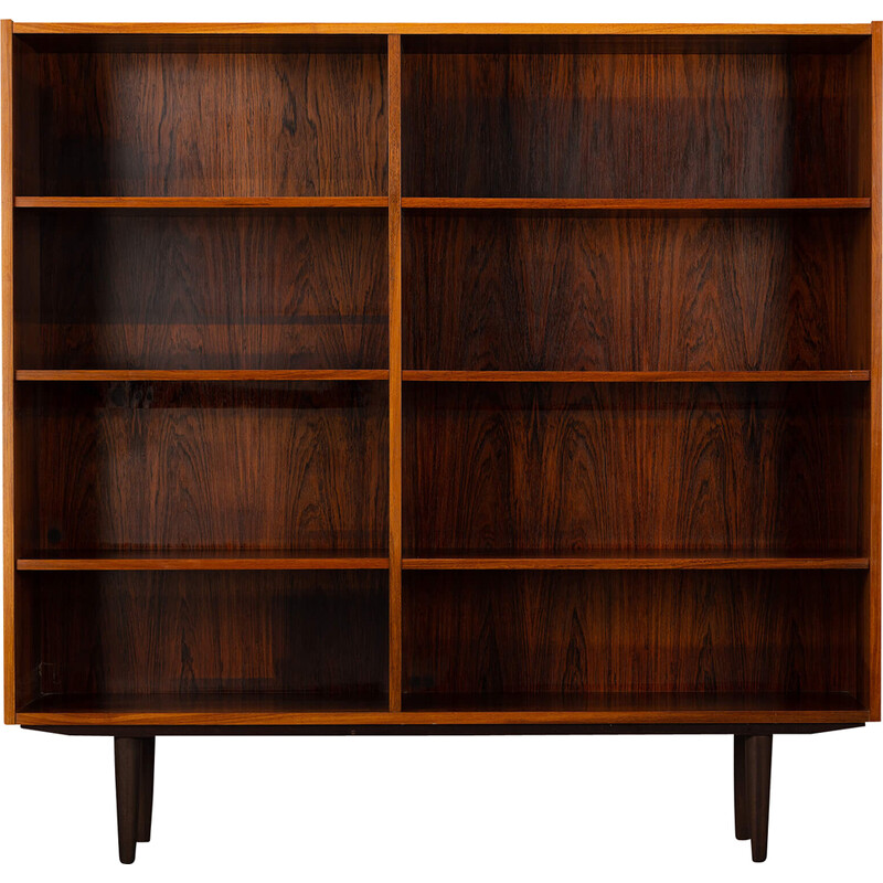 Vintage rosewood bookcase by D and R Møbelfabrik, 1960s