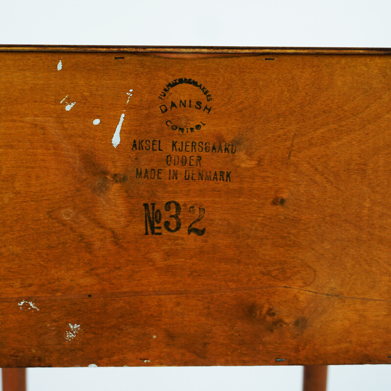 Scandinavian vintage teak chest of drawers by Aksel Kjersgaard for Odder, Denmark 1960s