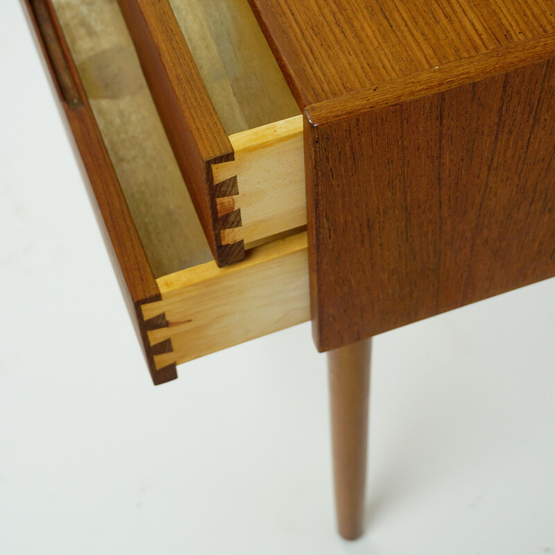 Scandinavian vintage teak chest of drawers by Aksel Kjersgaard for Odder, Denmark 1960s