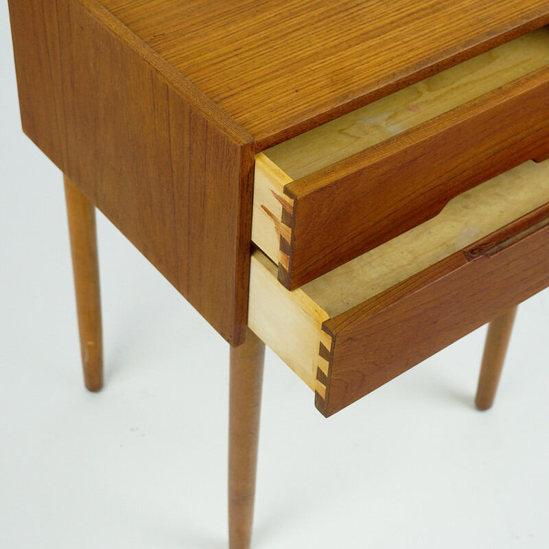 Scandinavian vintage teak chest of drawers by Aksel Kjersgaard for Odder, Denmark 1960s