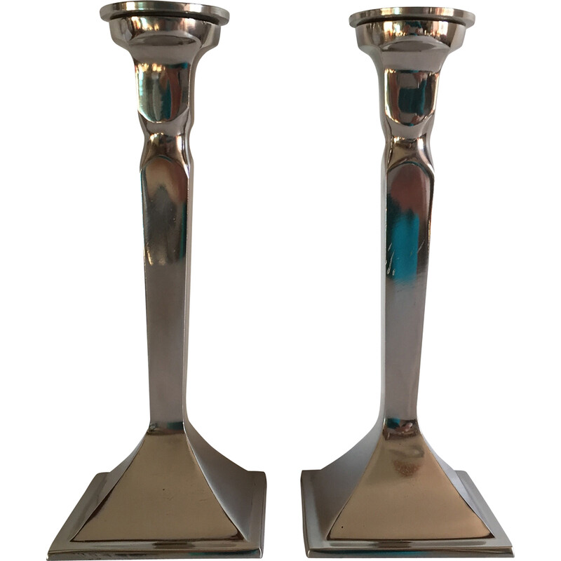 Pair of neo classic vintage candlesticks