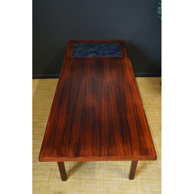 Mid century palissander salontafel van Johannes Andsersen voor Pbs, Denemarken 1960