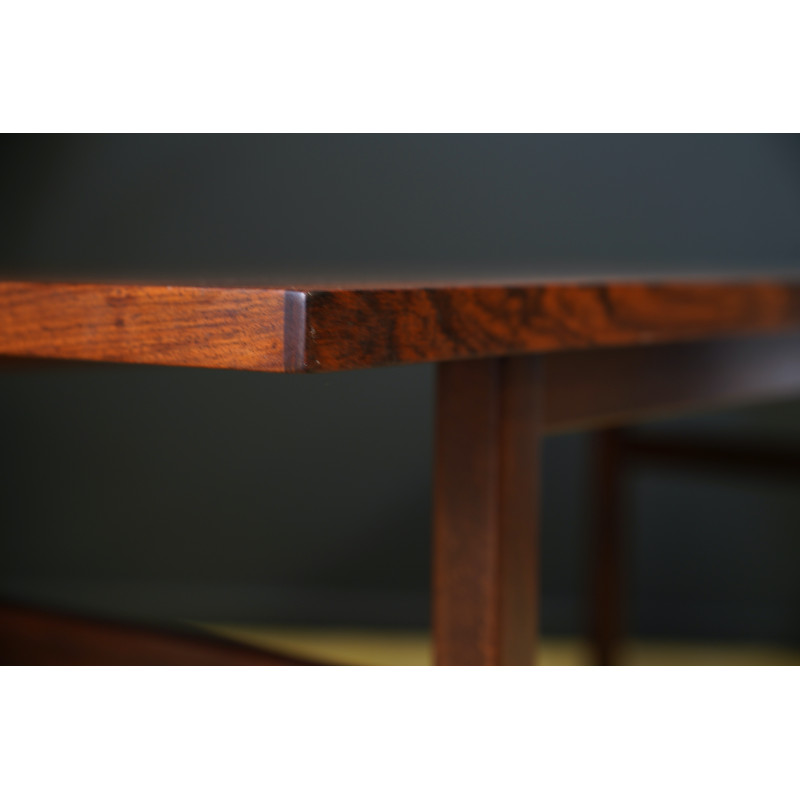 Mid century rosewood coffee table by Johannes Andsersen for Pbs, Denmark 1960