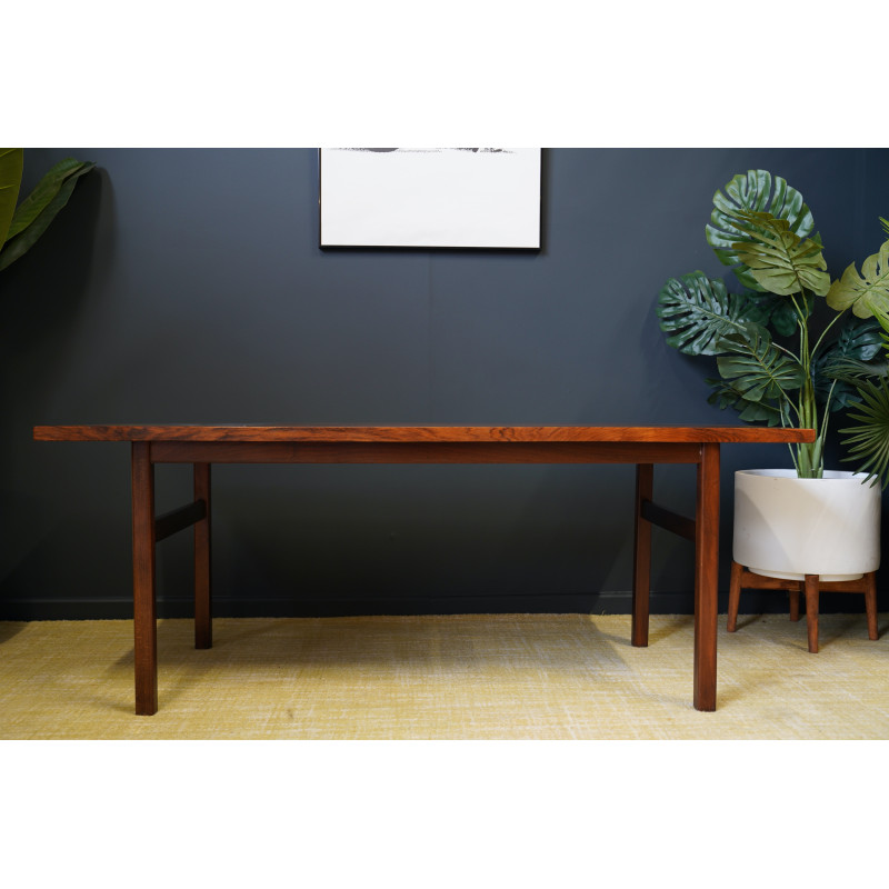 Mid century rosewood coffee table by Johannes Andsersen for Pbs, Denmark 1960