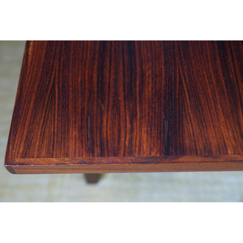 Mid century rosewood coffee table by Johannes Andsersen for Pbs, Denmark 1960