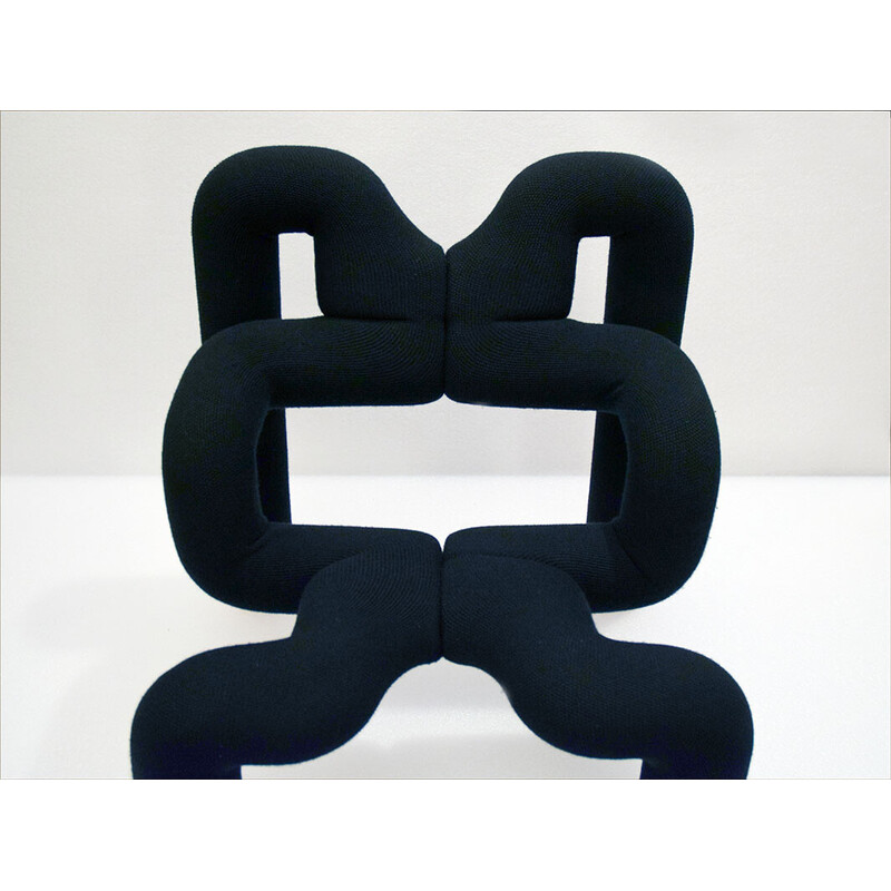 Vintage Ekstrem sculptural armchair by Terje Ekstrom for Stokke, 1980s