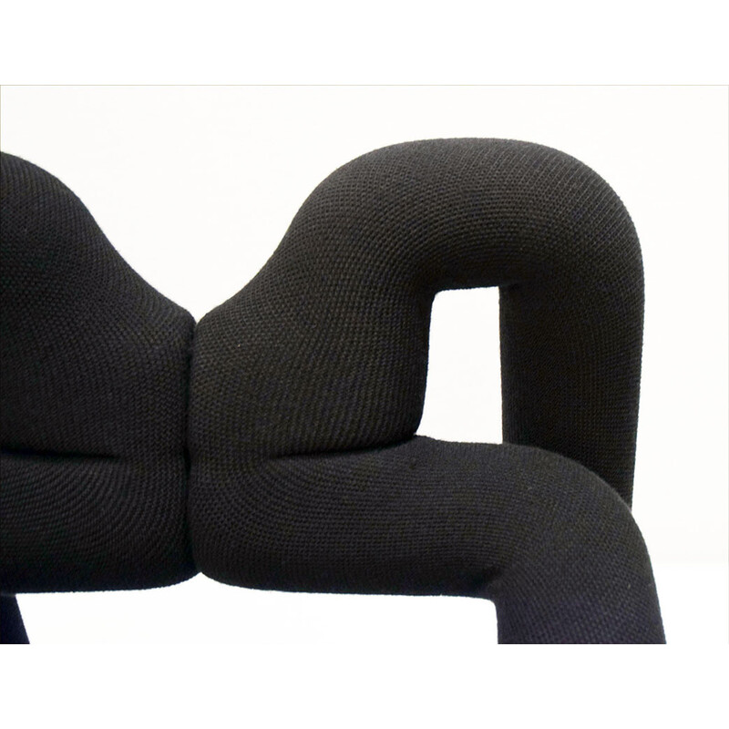 Vintage Ekstrem sculptural armchair by Terje Ekstrom for Stokke, 1980s