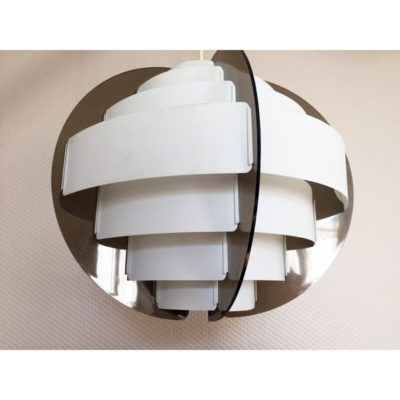 "Strips" pendant light, Flemming BRYLLE & Preben JACOBSEN - 1970s