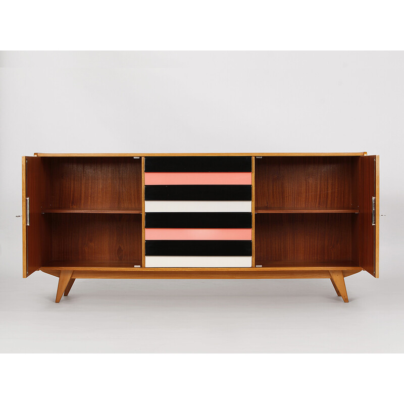 Vintage model U-460 sideboard by Jiri Jiroutek for Interier Praha, Czechoslovakia 1960s