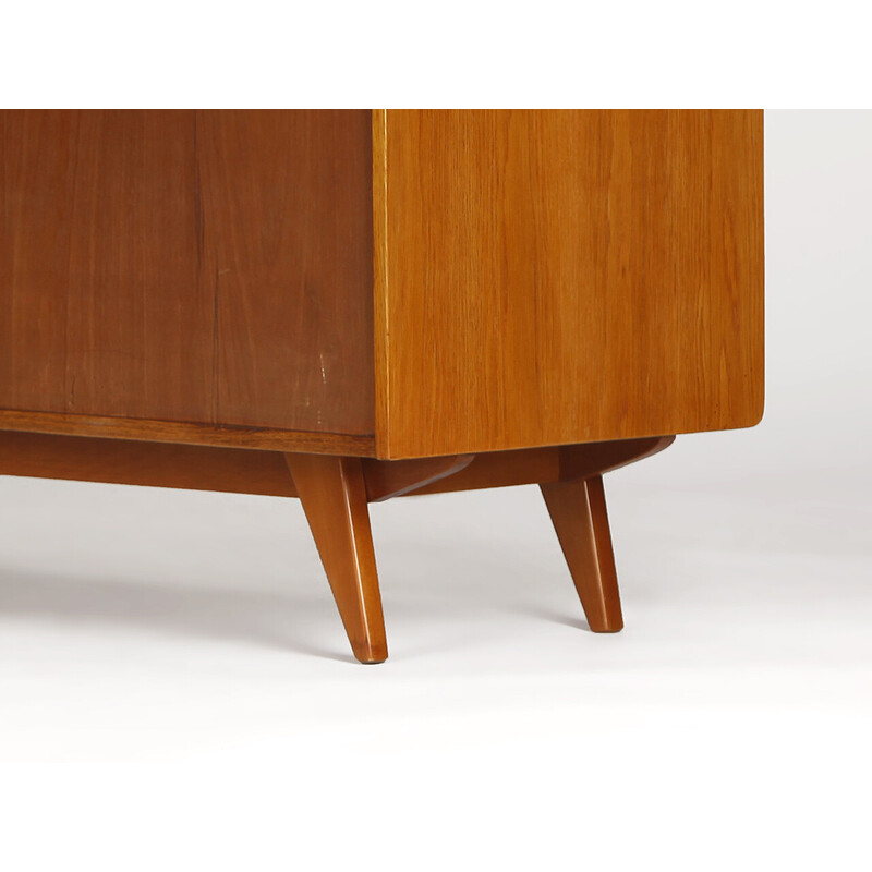 Vintage model U-460 dressoir van Jiri Jiroutek voor Interier Praha, Tsjecho-Slowakije 1960