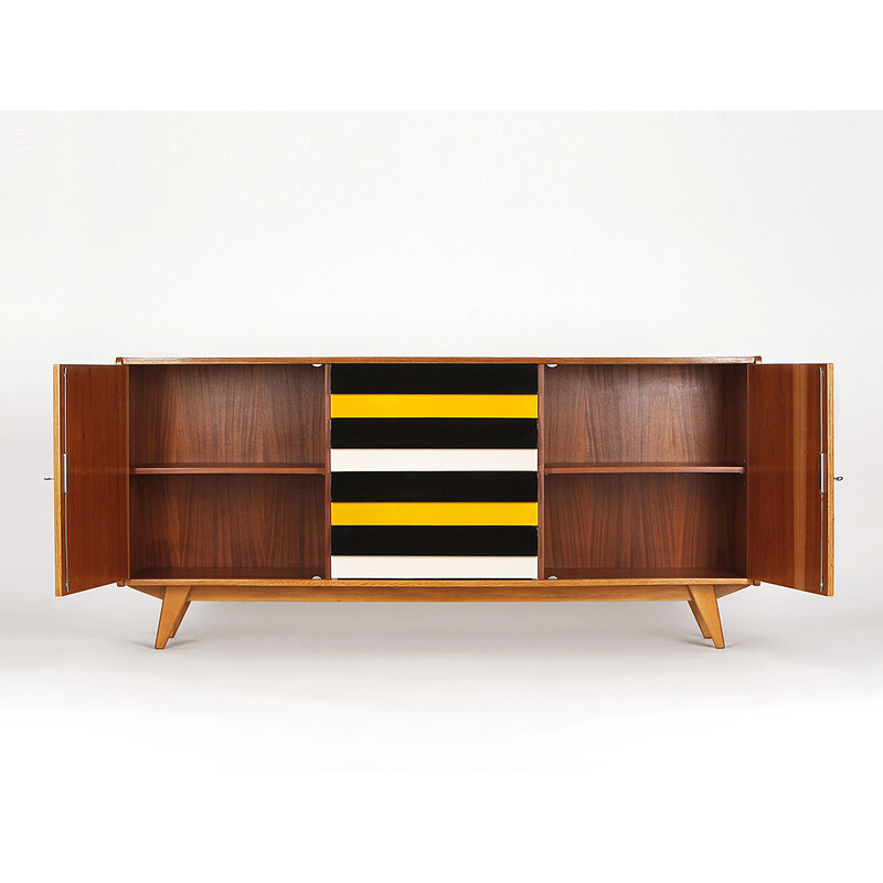 Vintage model U-460 sideboard by Jiri Jiroutek for Interier Praha, Czechoslovakia 1960s