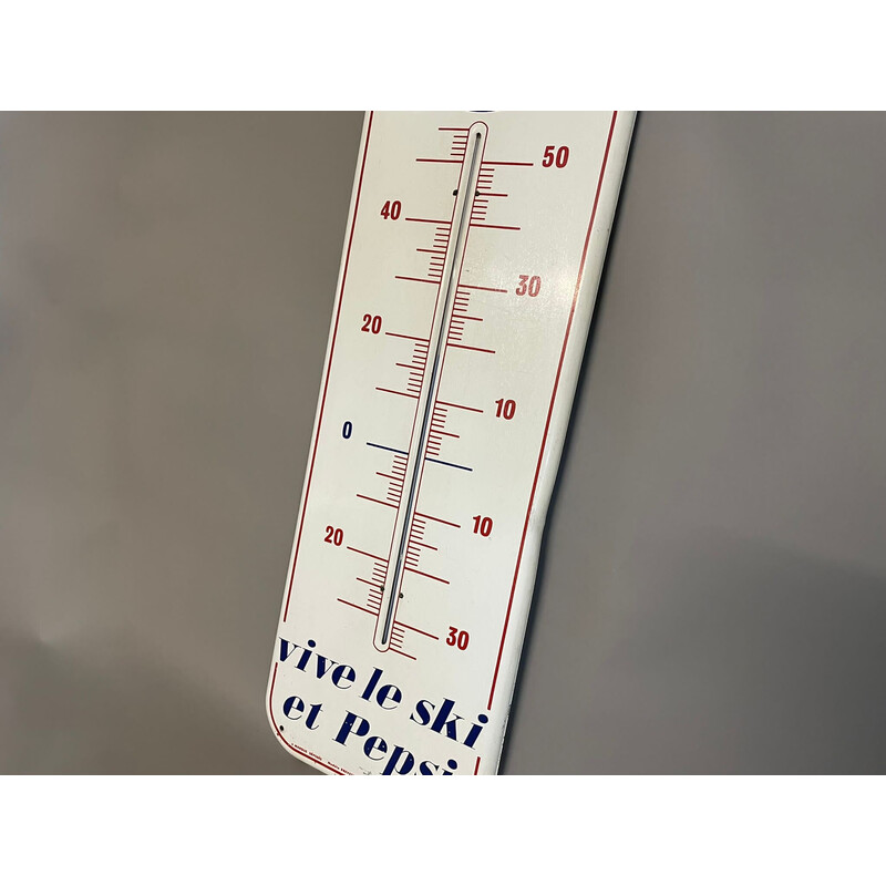 Thermomètre français vintage Pepsi