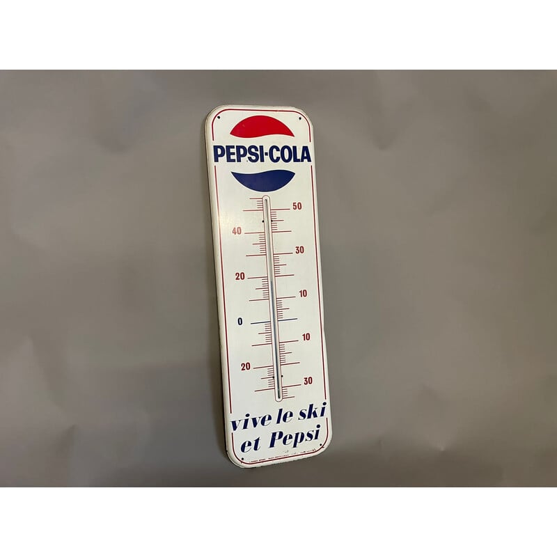 Thermomètre français vintage Pepsi