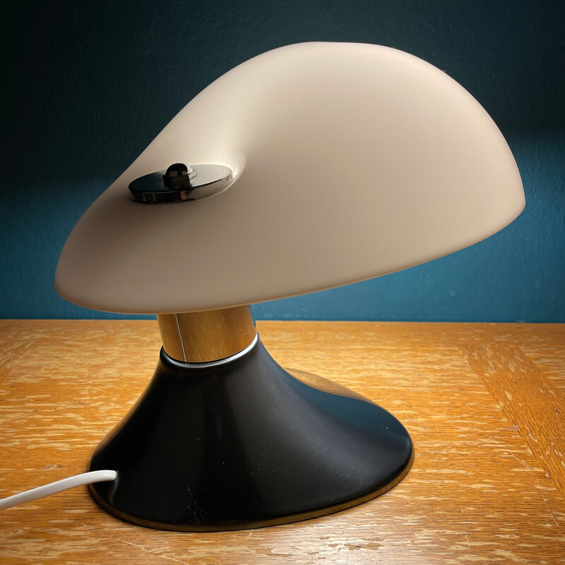 Lampe de table vintage Cobra par Harvey Guzzini, Italie 1960