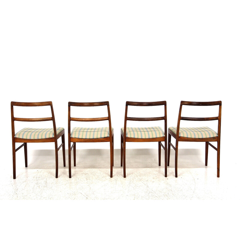 Set of 4 vintage "Model 430" chairs by Arne Vodder for Sibast Furniture, Sweden 1960