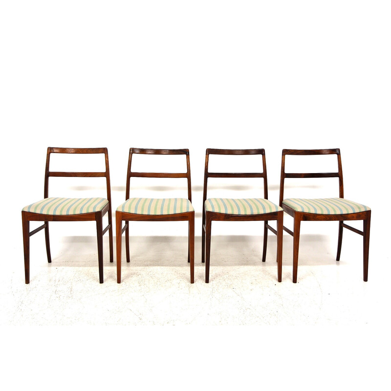 Set of 4 vintage "Model 430" chairs by Arne Vodder for Sibast Furniture, Sweden 1960