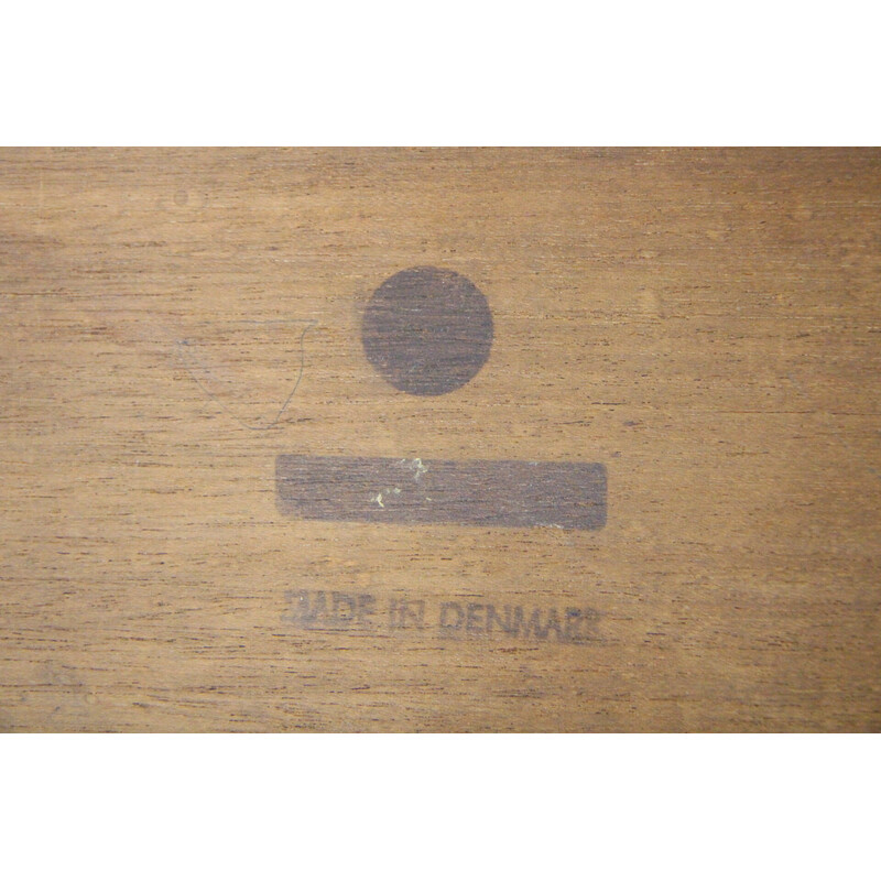 Table basse vintage "Modell 68" par Erik Riisager-Hansen pour Haslev Møbelfabrik, Suède 1960