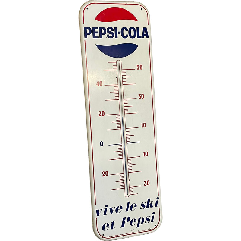 Französisch Jahrgang Pepsi Thermometer