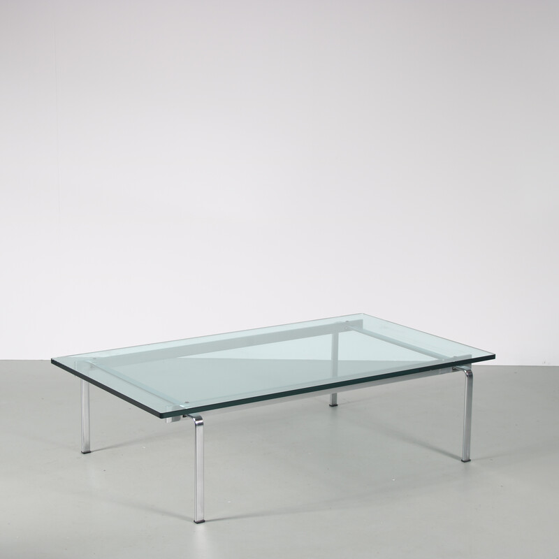 Vintage rectangular coffee table by Preben Fabricius and Jorgen Kastholm for Kill International, Germany 1960