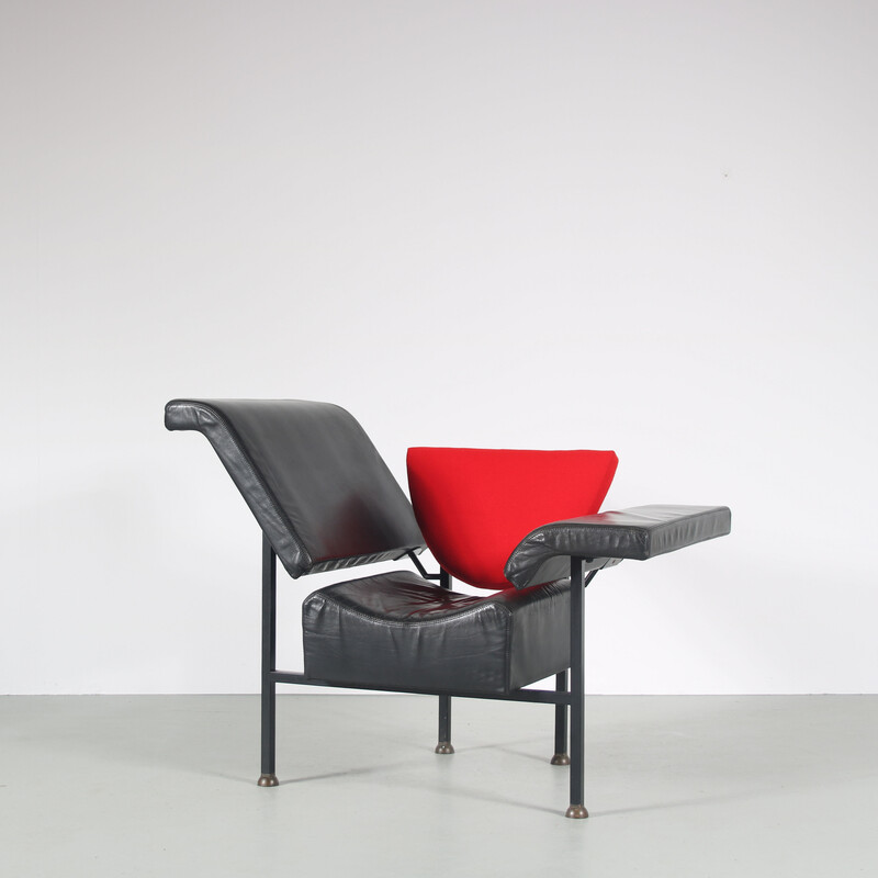 Vintage "Groeten Uit Holland" armchair by Rob Eckhardt for Pastoe, Netherlands 1980