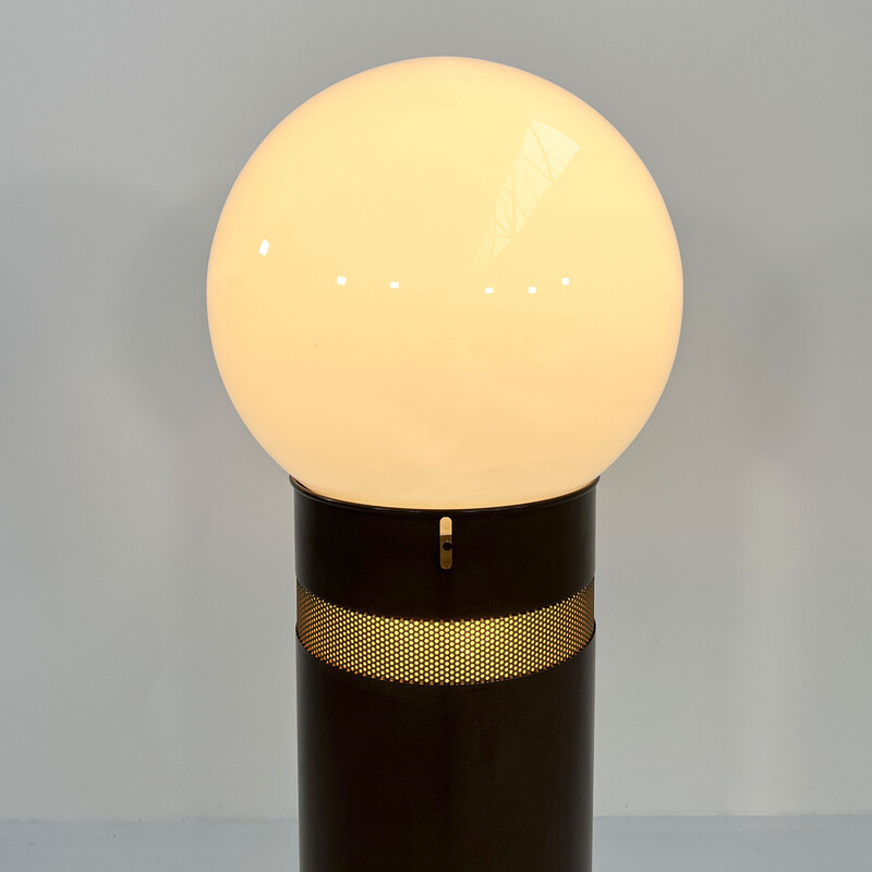 Lampada da terra vintage Oracolo in metallo e vetro di Gae Aulenti per Artemide, anni '70