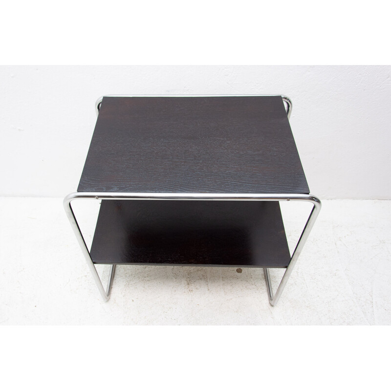 Vintage Bauhaus side table by Marcel Breuer, Czechoslovakia 1930s