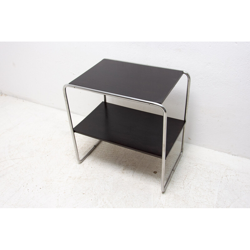 Vintage Bauhaus side table by Marcel Breuer, Czechoslovakia 1930s