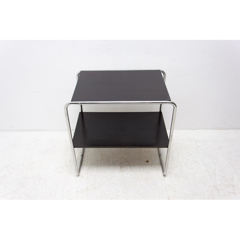 Vintage Bauhaus side table by Marcel Breuer, Czechoslovakia 1930s