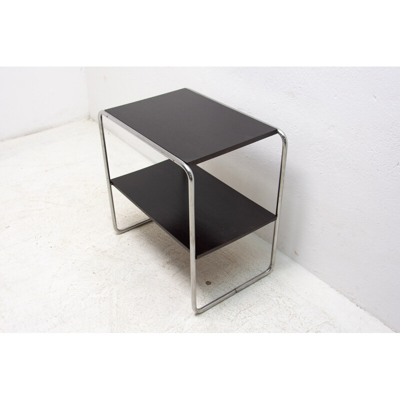 Vintage Bauhaus side table by Marcel Breuer, Czechoslovakia 1930s