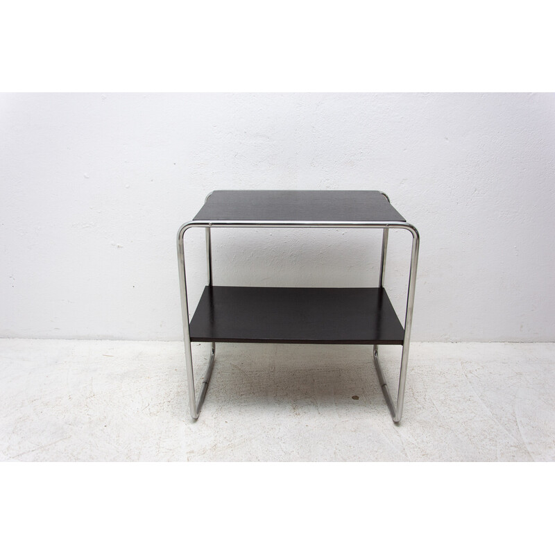 Vintage Bauhaus side table by Marcel Breuer, Czechoslovakia 1930s