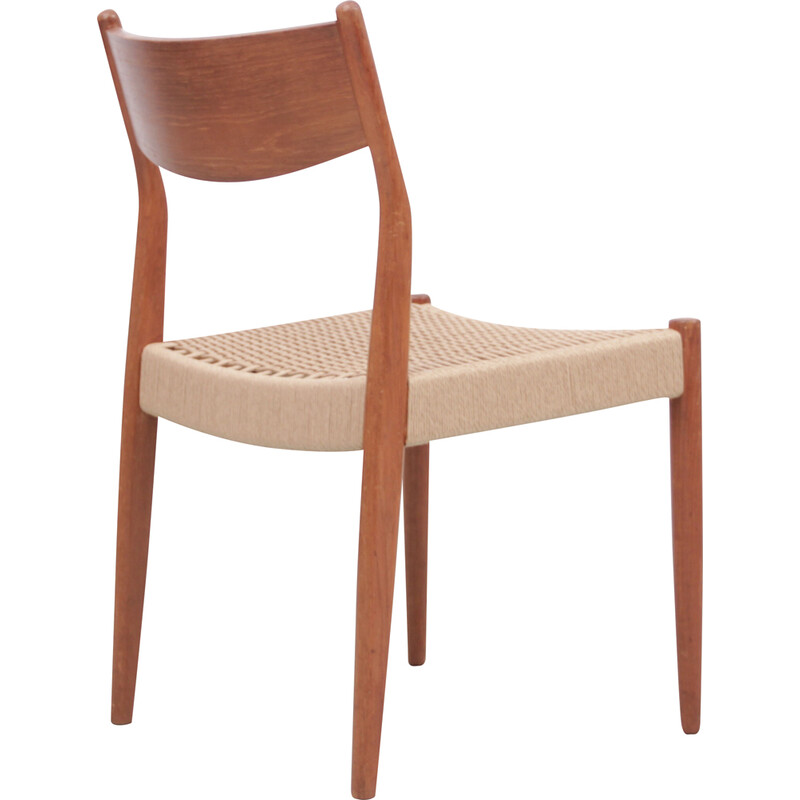Conjunto de 6 cadeiras de teca vintage por Cees Braakman