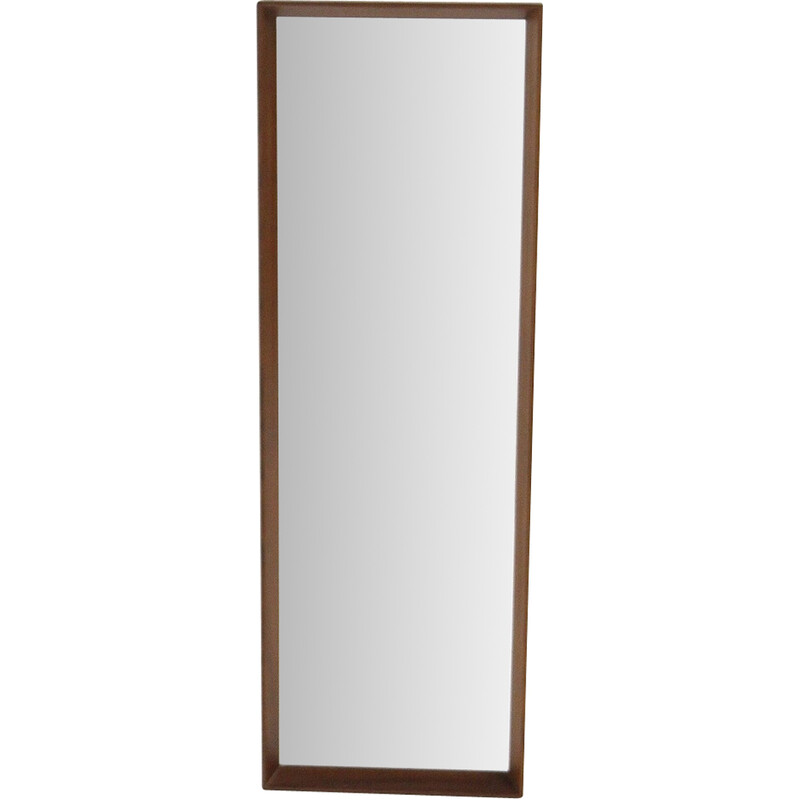 Vintage teak mirror, Sweden 1960s