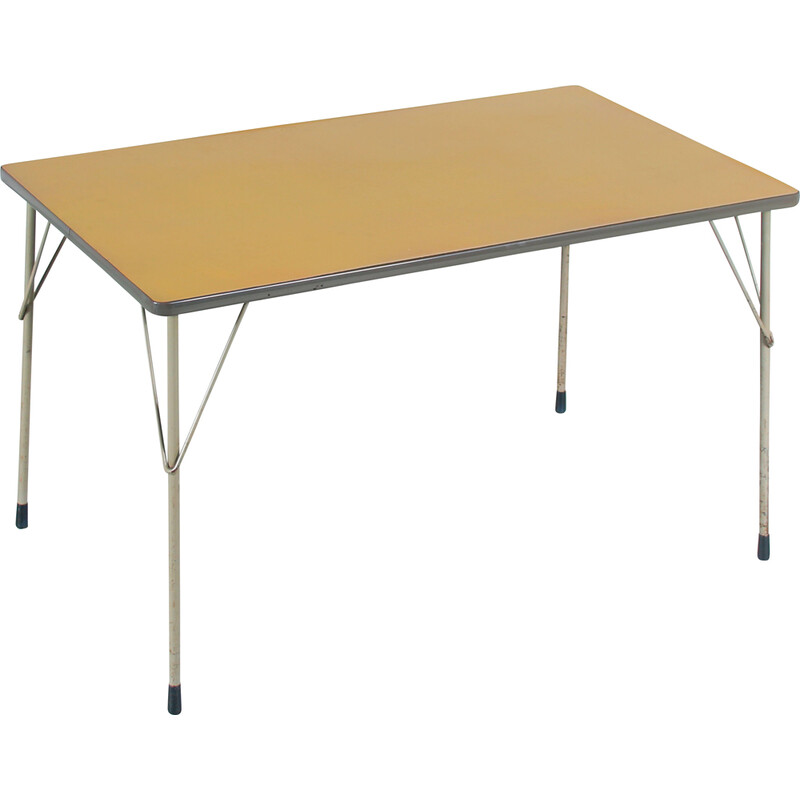 Table vintage de Wim Rietveld pour Gispen, Pays-Bas 1950