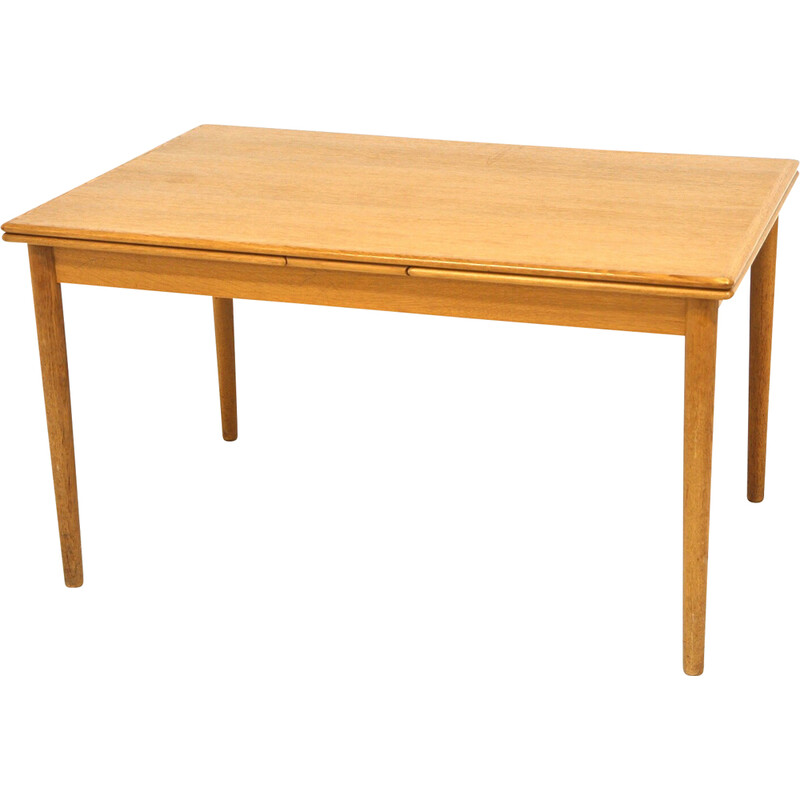 Vintage "portfolio" table in oakwood, Denmark 1960