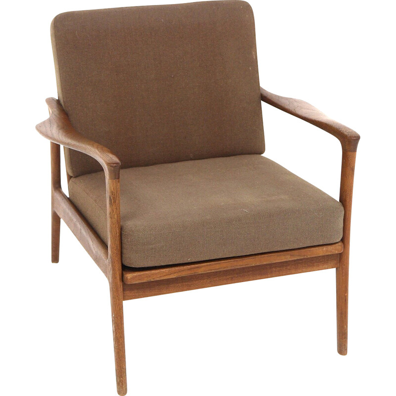 Vintage fauteuil "Böja" van Carl-Erik Johansson voor Bejra Möbel Ab, Zweden 1960
