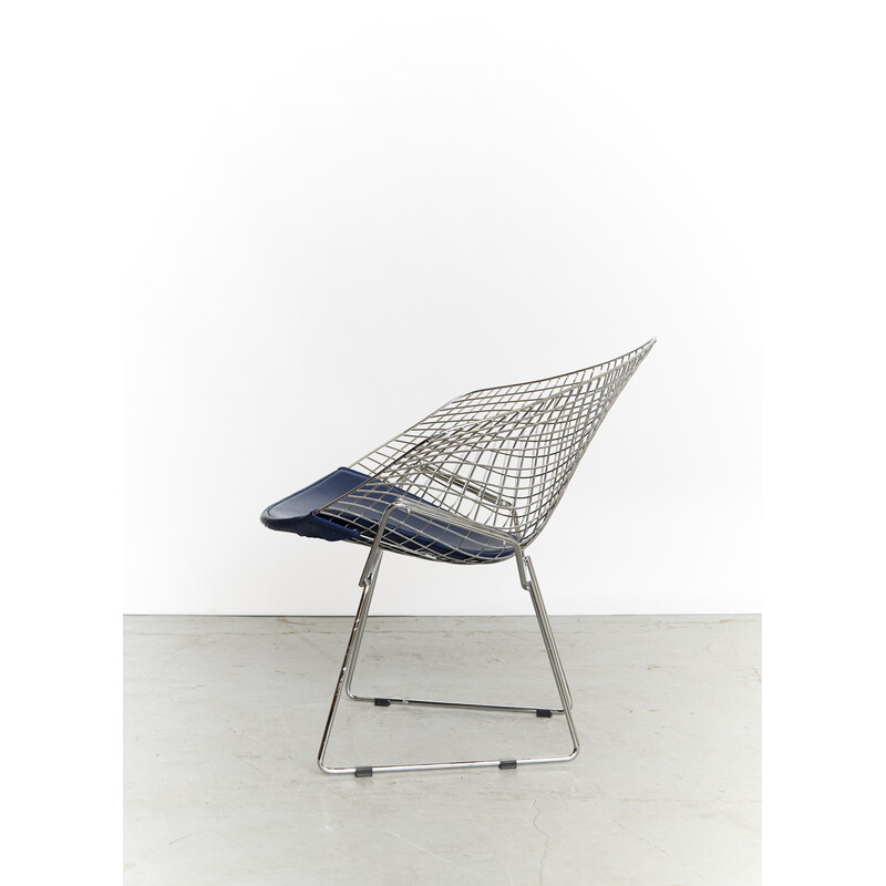 Vintage No.421 Diamond fauteuil van Harry Bertoia voor Knoll International