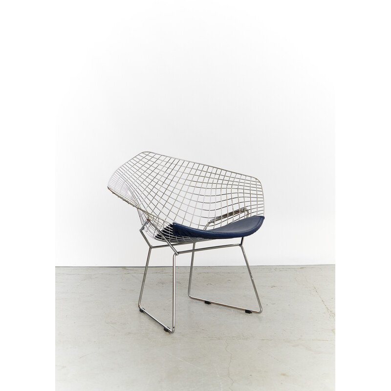 Vintage No.421 Diamond armchair by Harry Bertoia for Knoll International