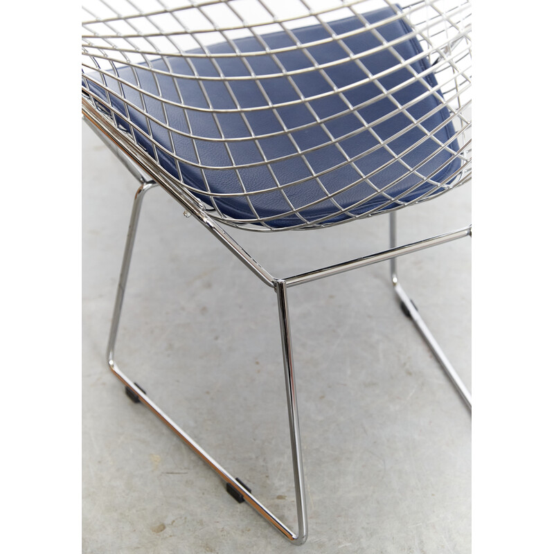 Vintage No.421 Diamond fauteuil van Harry Bertoia voor Knoll International