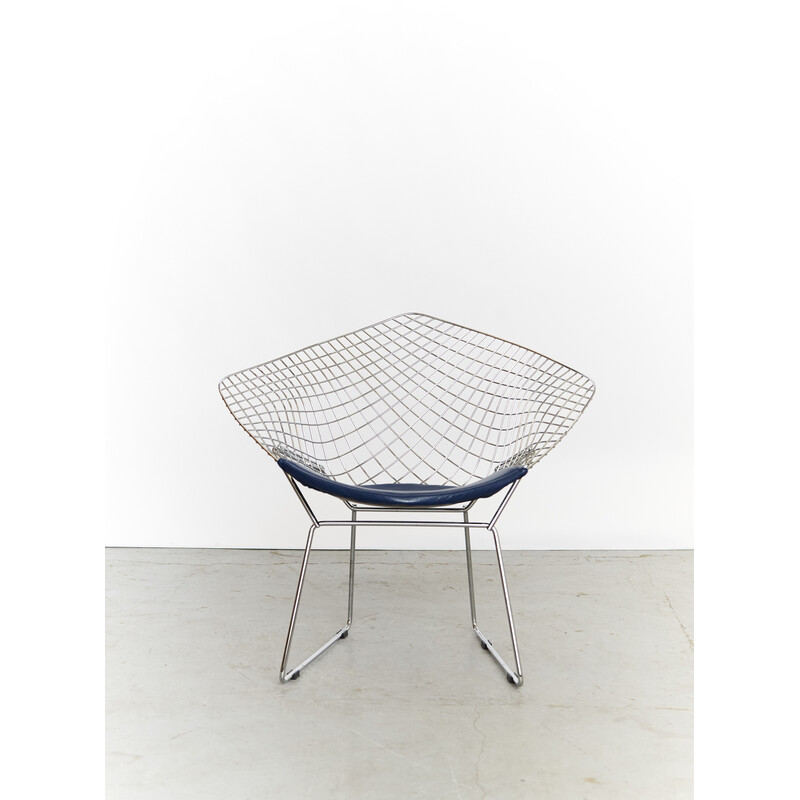 Vintage No.421 Diamond fauteuil van Harry Bertoia voor Knoll International