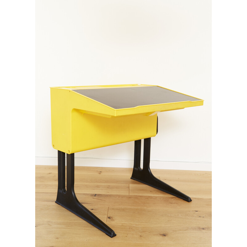 Space Age vintage child's desk and chair by Luigi Colani for Flötotto, 1970s