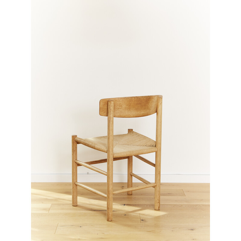 Set of 4 vintage J 39 Shaker chair by Børge Mogensen for Fdb Møbler, 1947