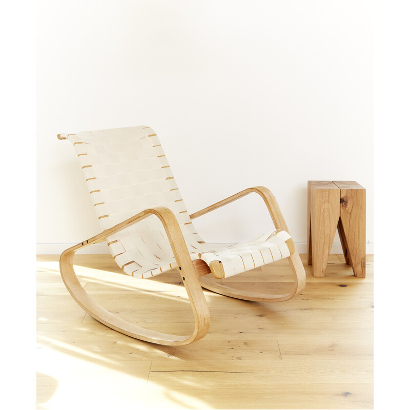 Vintage Dondolo rocking chair by Luigi Crassevig, 1970s