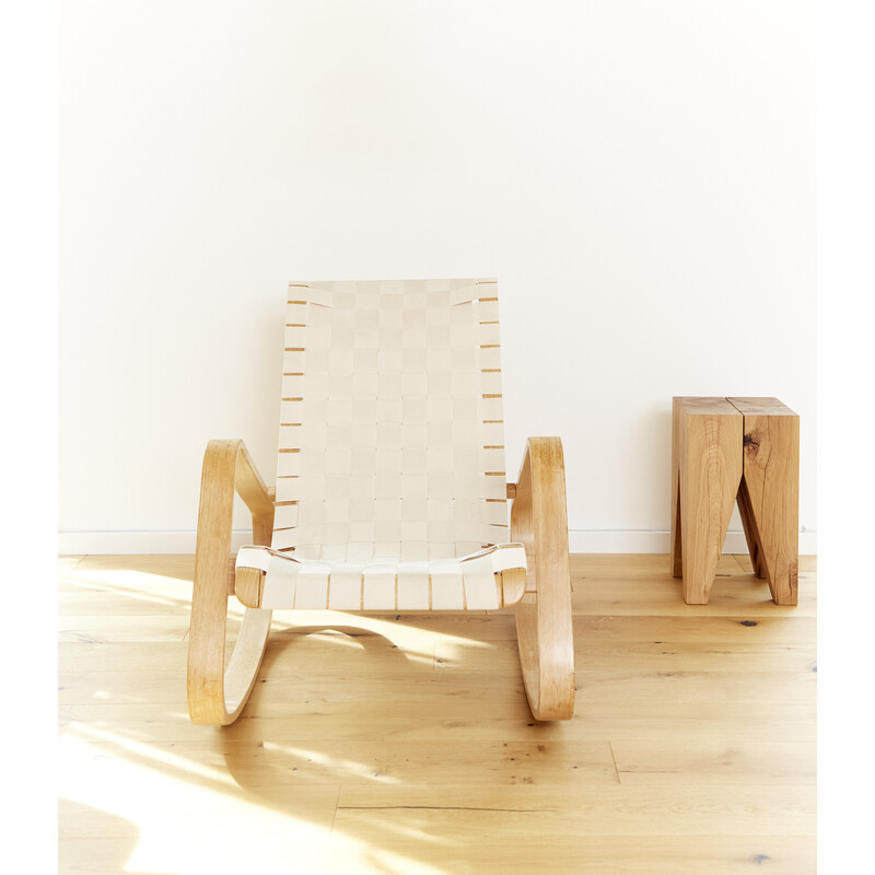 Vintage Dondolo rocking chair by Luigi Crassevig, 1970s