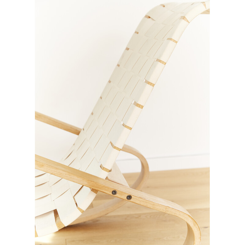 Vintage Dondolo rocking chair by Luigi Crassevig, 1970s