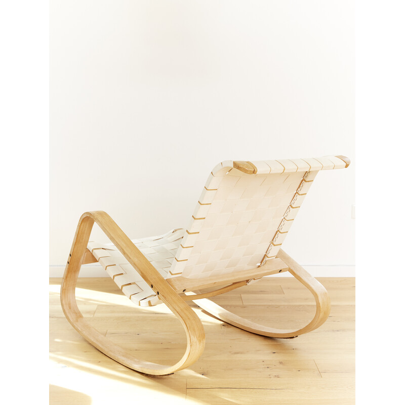 Vintage Dondolo rocking chair by Luigi Crassevig, 1970s