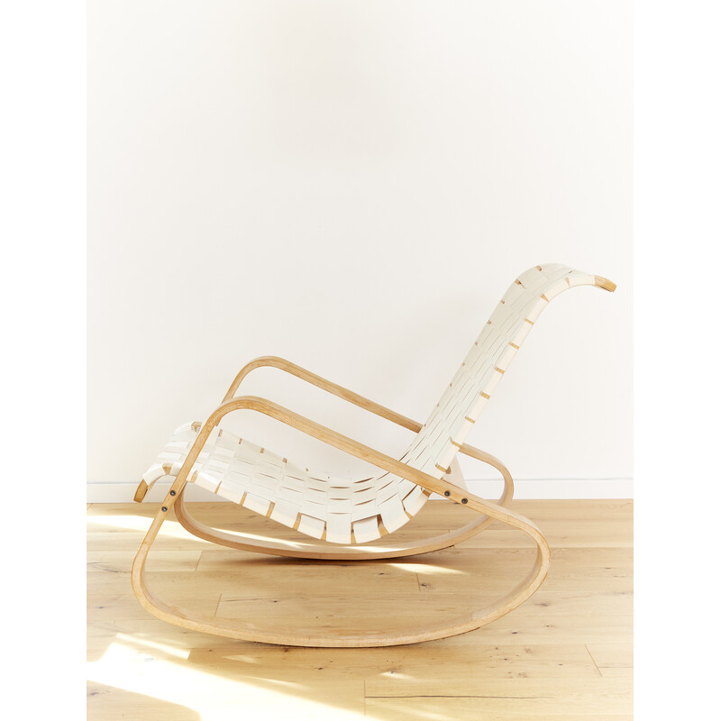 Vintage Dondolo rocking chair by Luigi Crassevig, 1970s