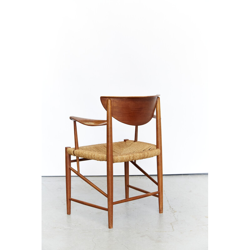 Vintage fauteuil No.317 van Peter Hvidt en Orla Mølgaard-Nielsen voor Søborg